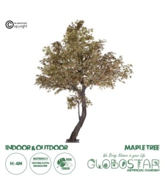 GloboStar® Artificial Garden MAPLE TREE 21058 Τεχνητό Διακοσμητικό Δέντρο Σφένδαμος Υ400cm